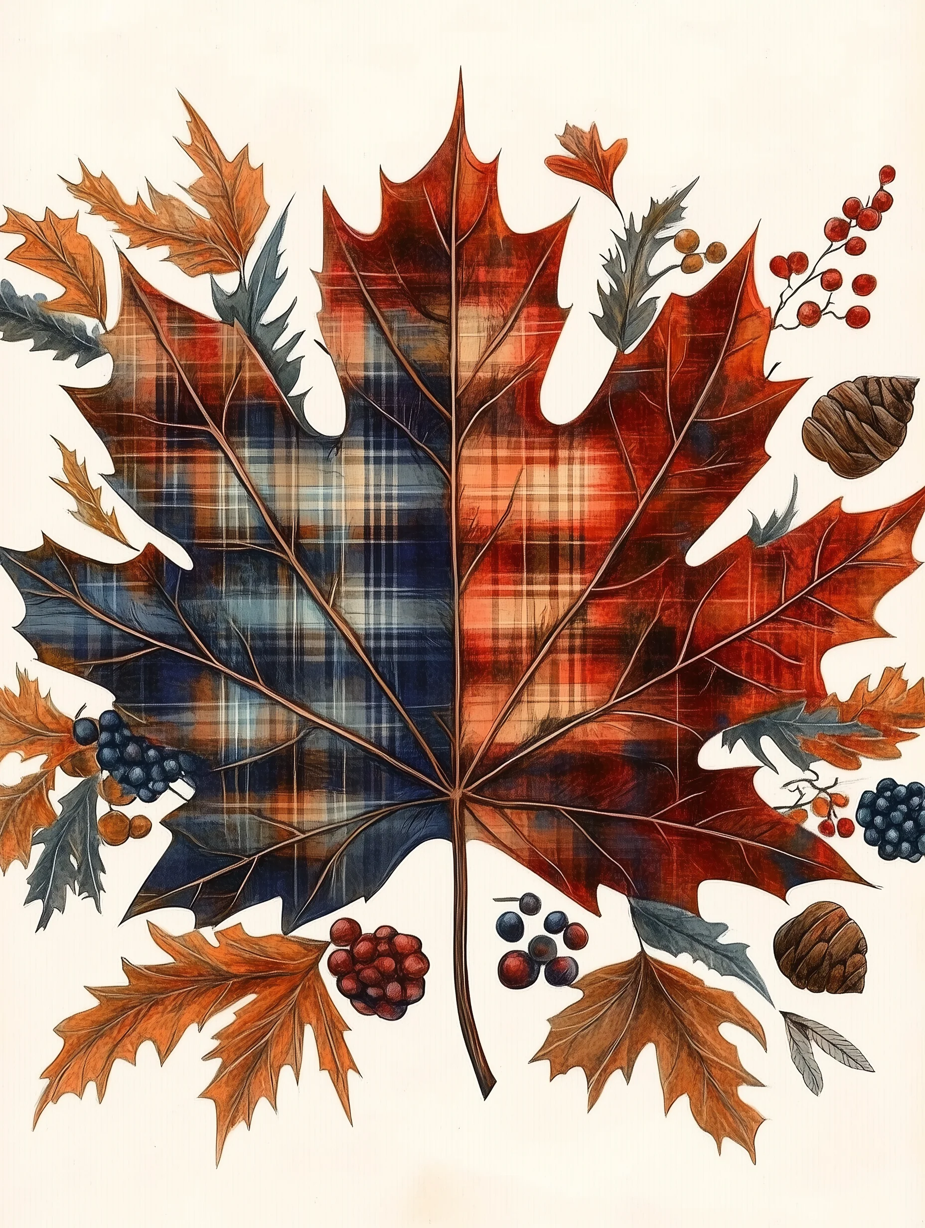 Plaid Maple Harvest - Image 2