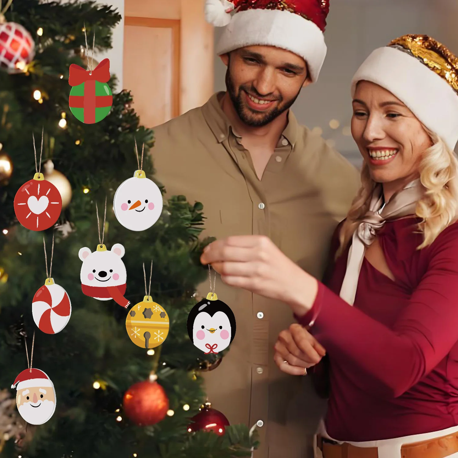 Polar Cheer Collection – Christmas Ornaments - Image 11