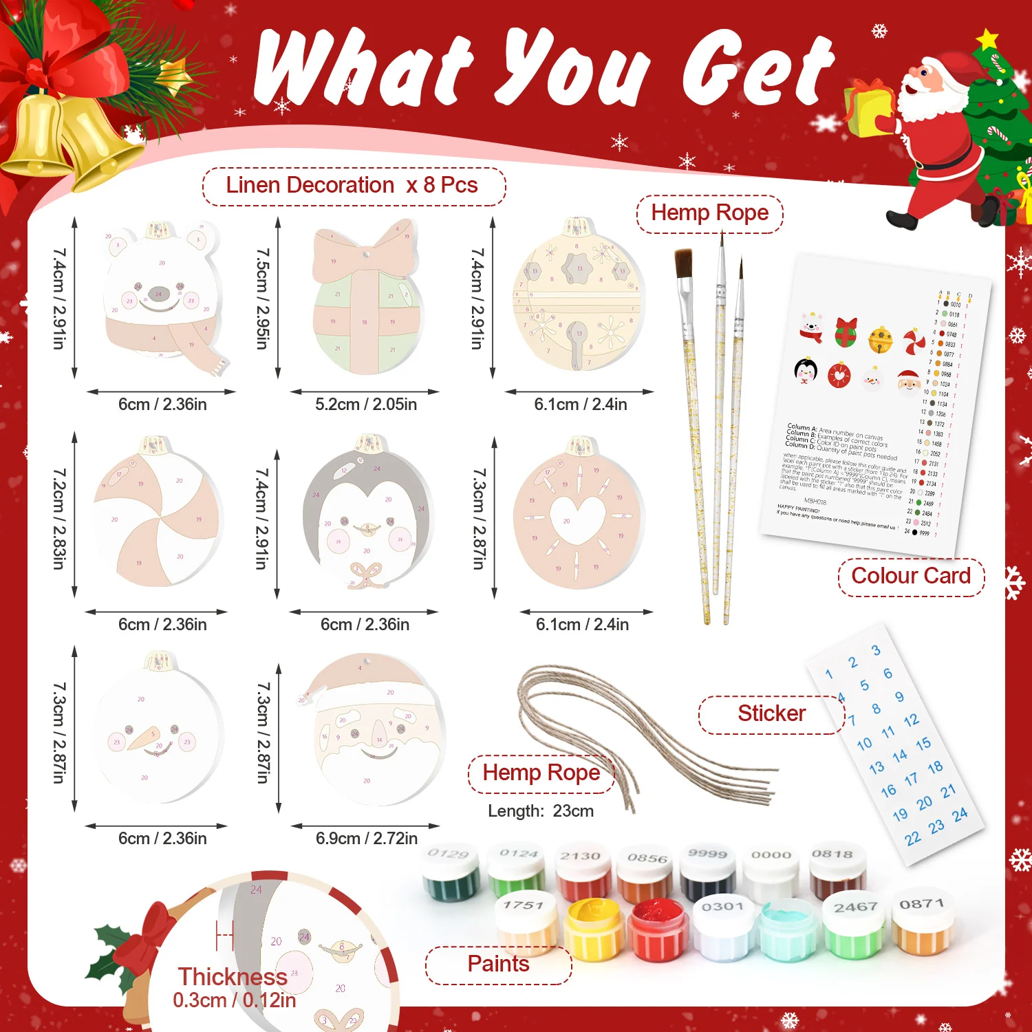Polar Cheer Collection – Christmas Ornaments - Image 3