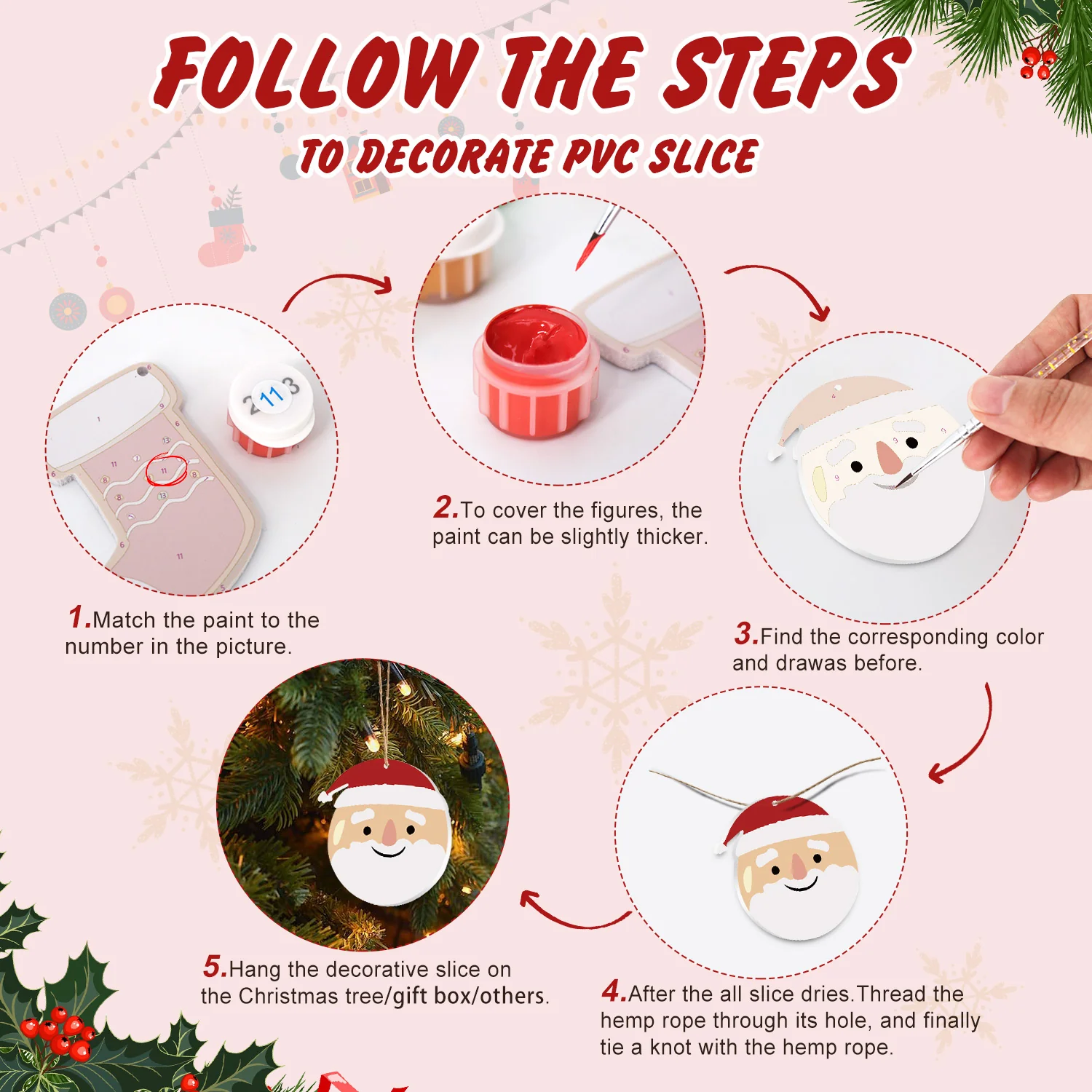 Polar Cheer Collection – Christmas Ornaments - Image 4