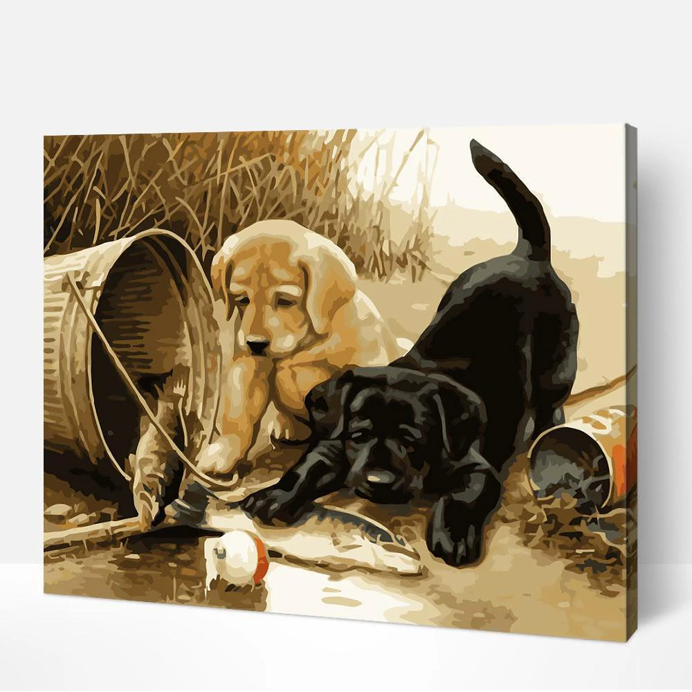 Puppies at Play - Image 4