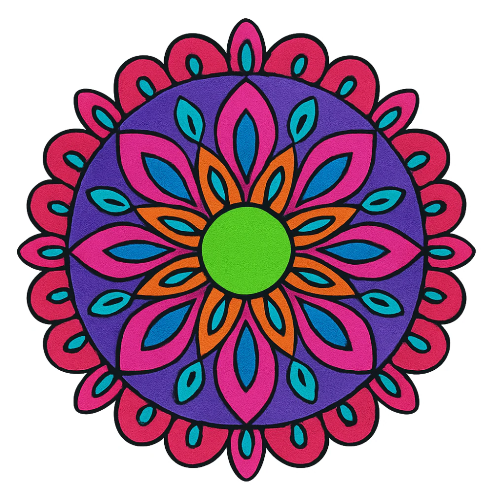 Radiant Mandalas (Set of 6) - Image 3