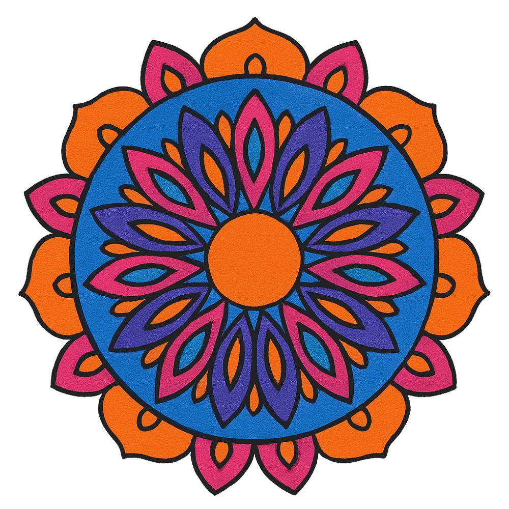 Radiant Mandalas (Set of 6) - Image 4