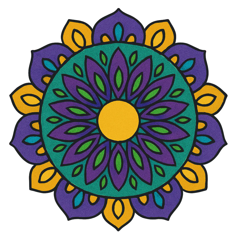 Radiant Mandalas (Set of 6) - Image 5