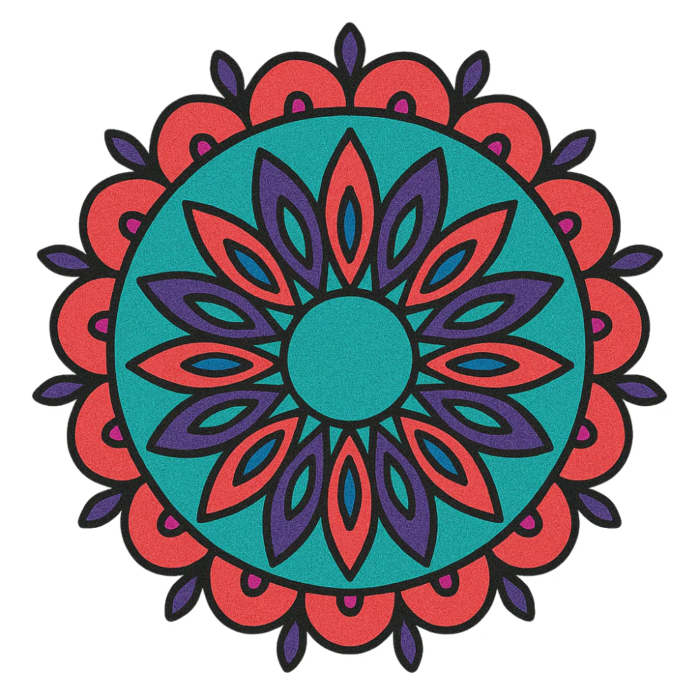 Radiant Mandalas (Set of 6) - Image 6