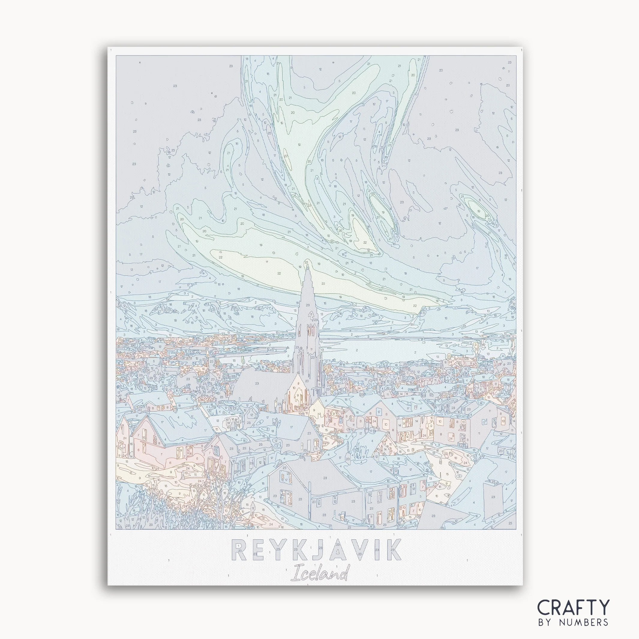 Reykjavik Travel Poster - Image 2