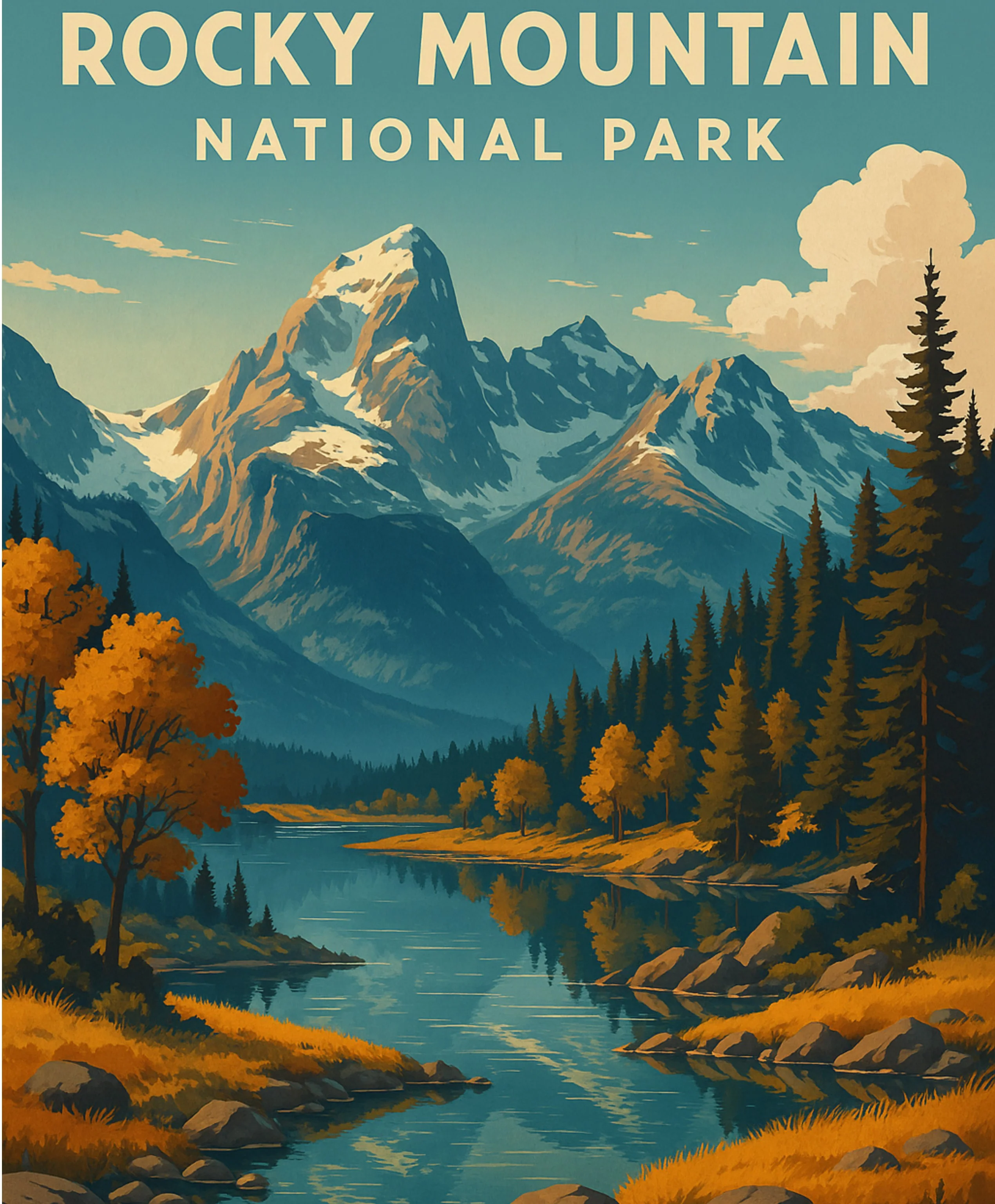Rocky Mountain - Lake - National Park - Image 4