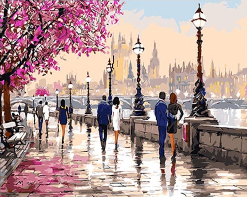 Romantic Raining Park London - Image 4
