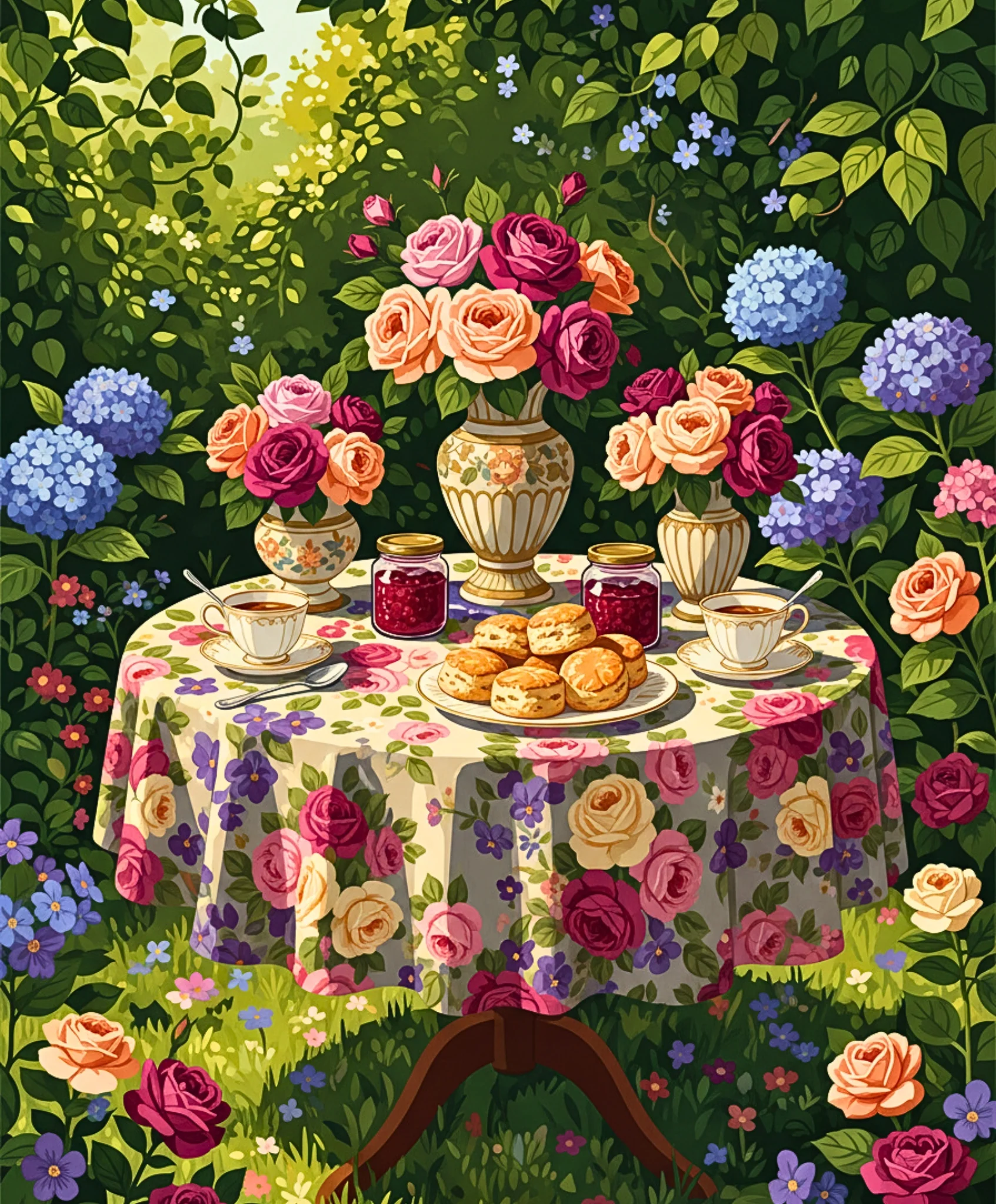 Rose Garden Tea Party - Image 4