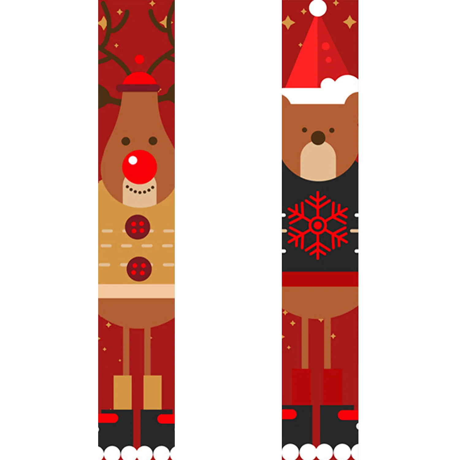 Rudolph & Cozy Bear – Porch Sign - Image 19