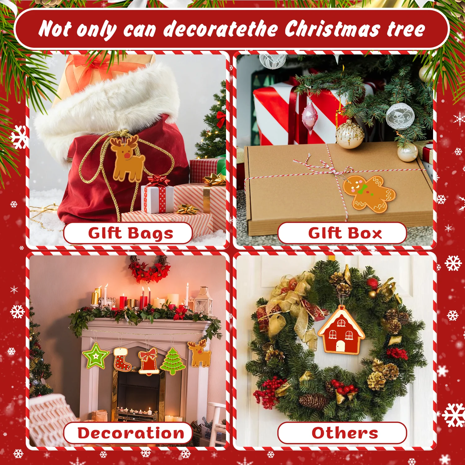 Rudolph’s Bakery Set – Large Christmas Ornaments - Image 13