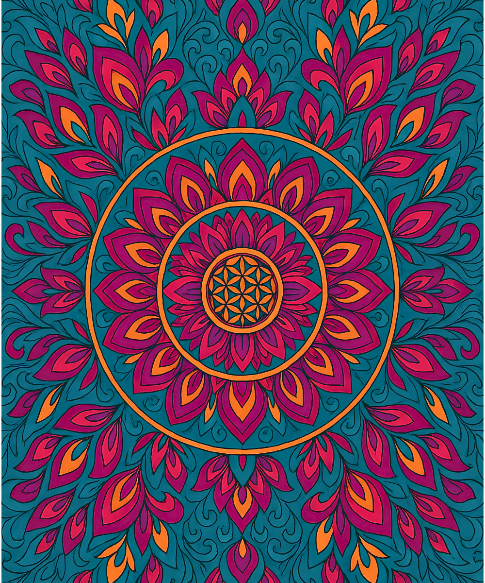 Sacred Blush Mandala - Image 2
