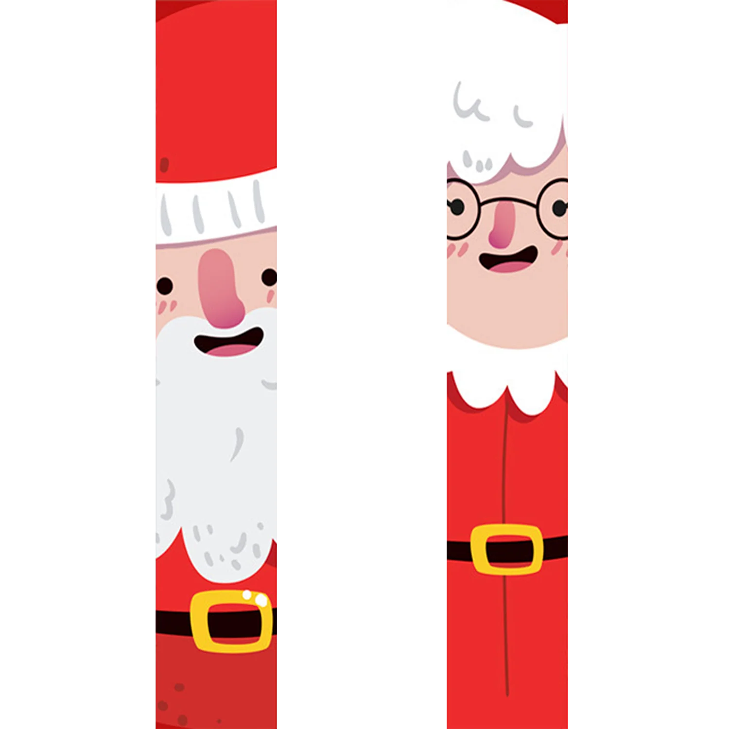Santa & Mrs. Claus – Porch Sign Paint by Numbers Kit - Image 19