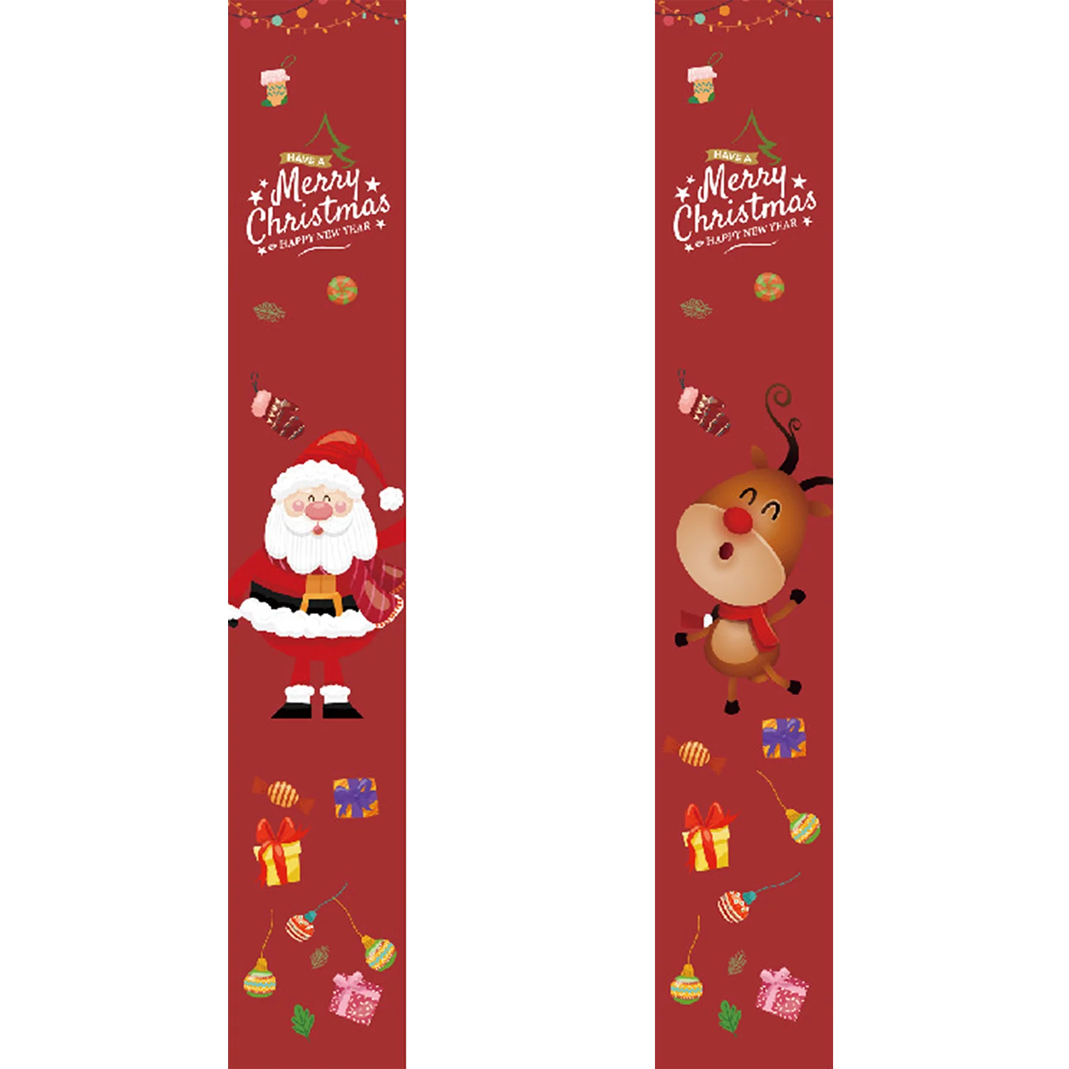 Santa & Rudolph – Porch Sign Paint by Numbers Kit - Image 19