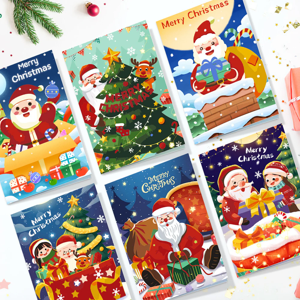 Santa’s Greetings (Set of 6) - Image 5