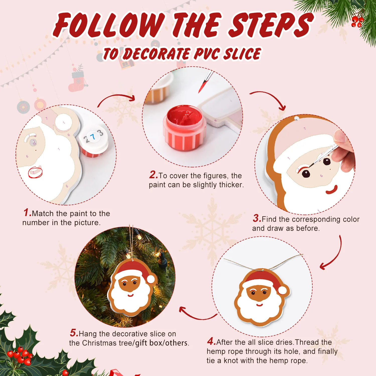 Santa’s Sweet – Christmas Ornaments - Image 4