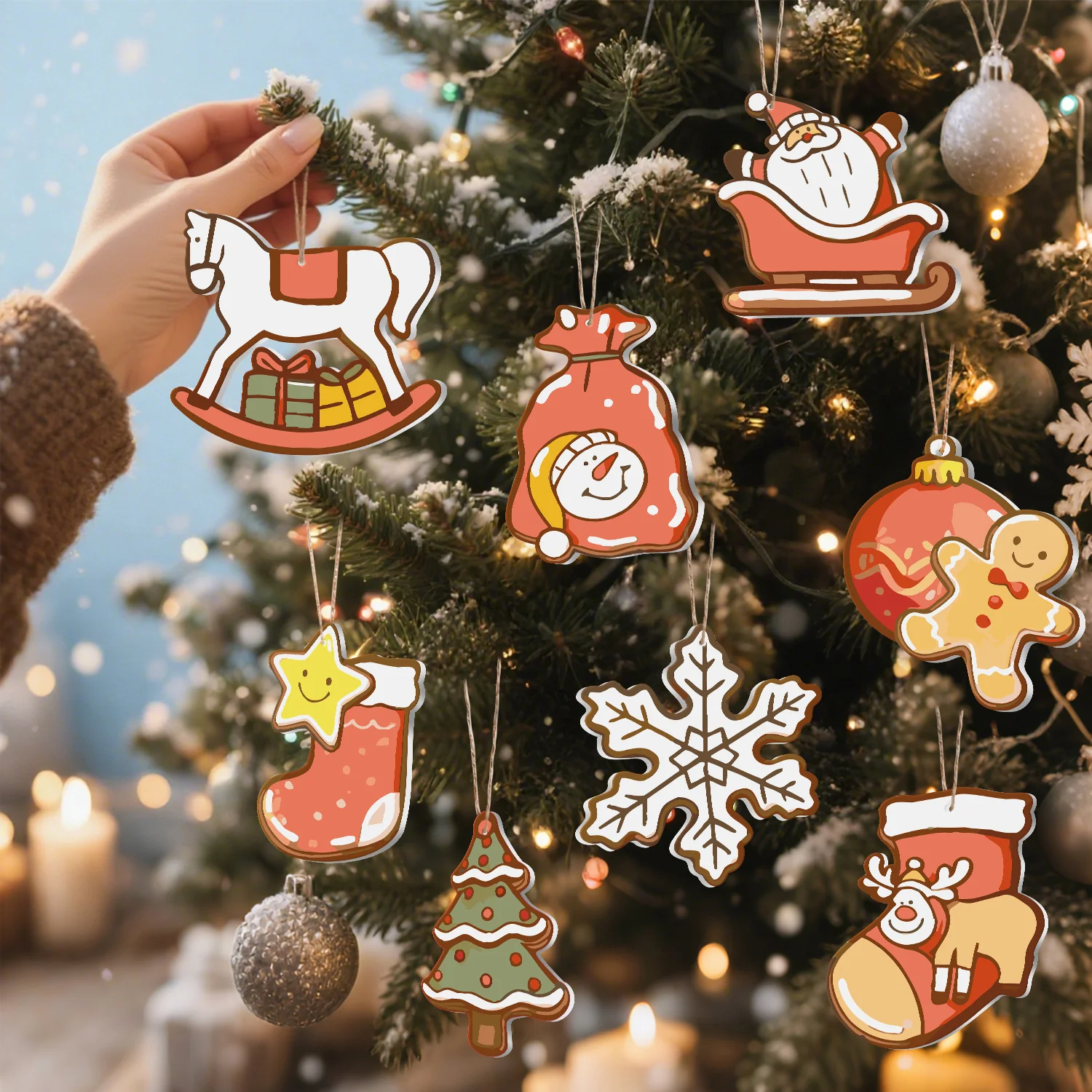 Santa’s Toy Parade – Large Christmas Ornaments - Image 9