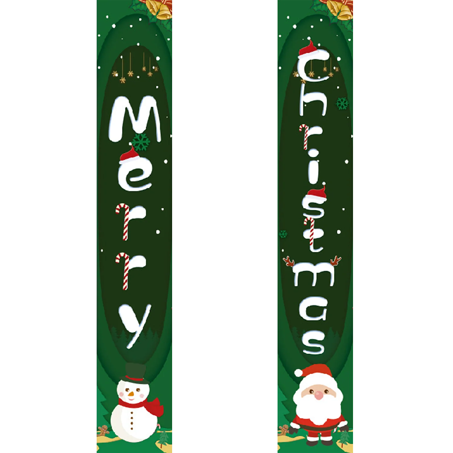 Santa & Snowman – Porch Sign - Image 19