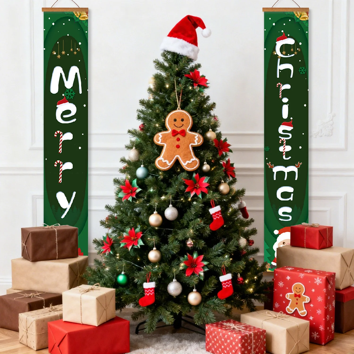 Santa & Snowman – Porch Sign - Image 7