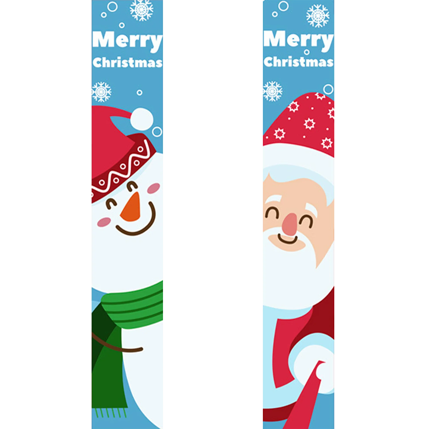 Santa & Snowy Friend – Porch Sign - Image 20