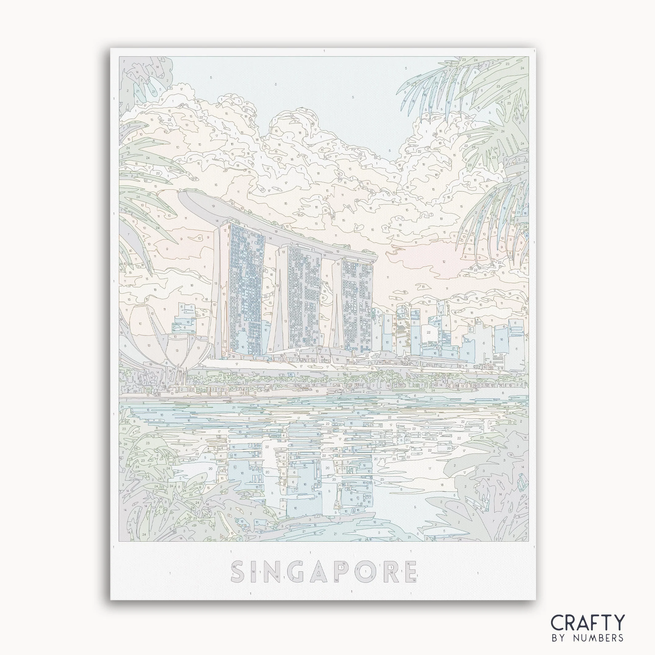 Singapore Travel Poster - Image 2