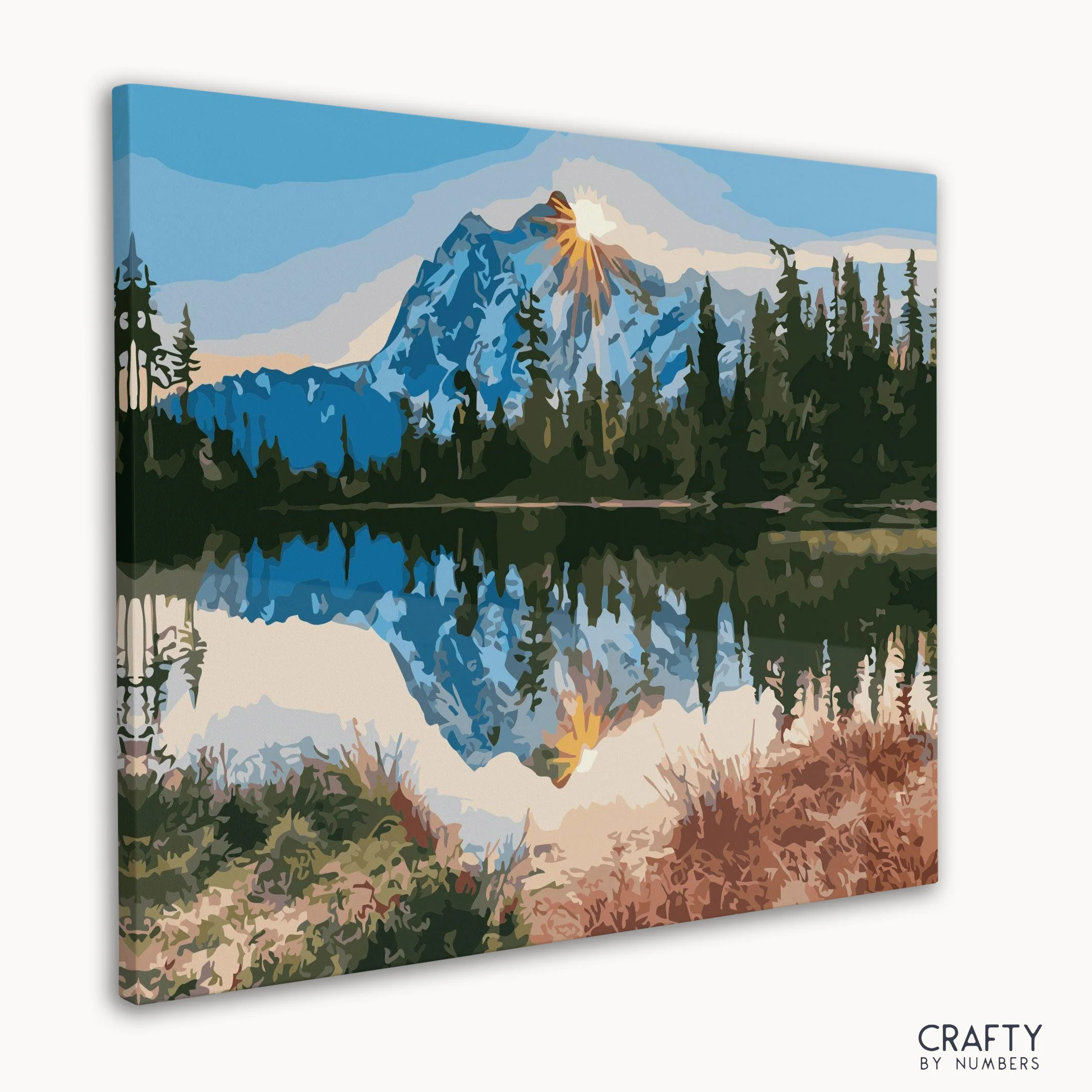 Snow Sunset Mountain - Image 4