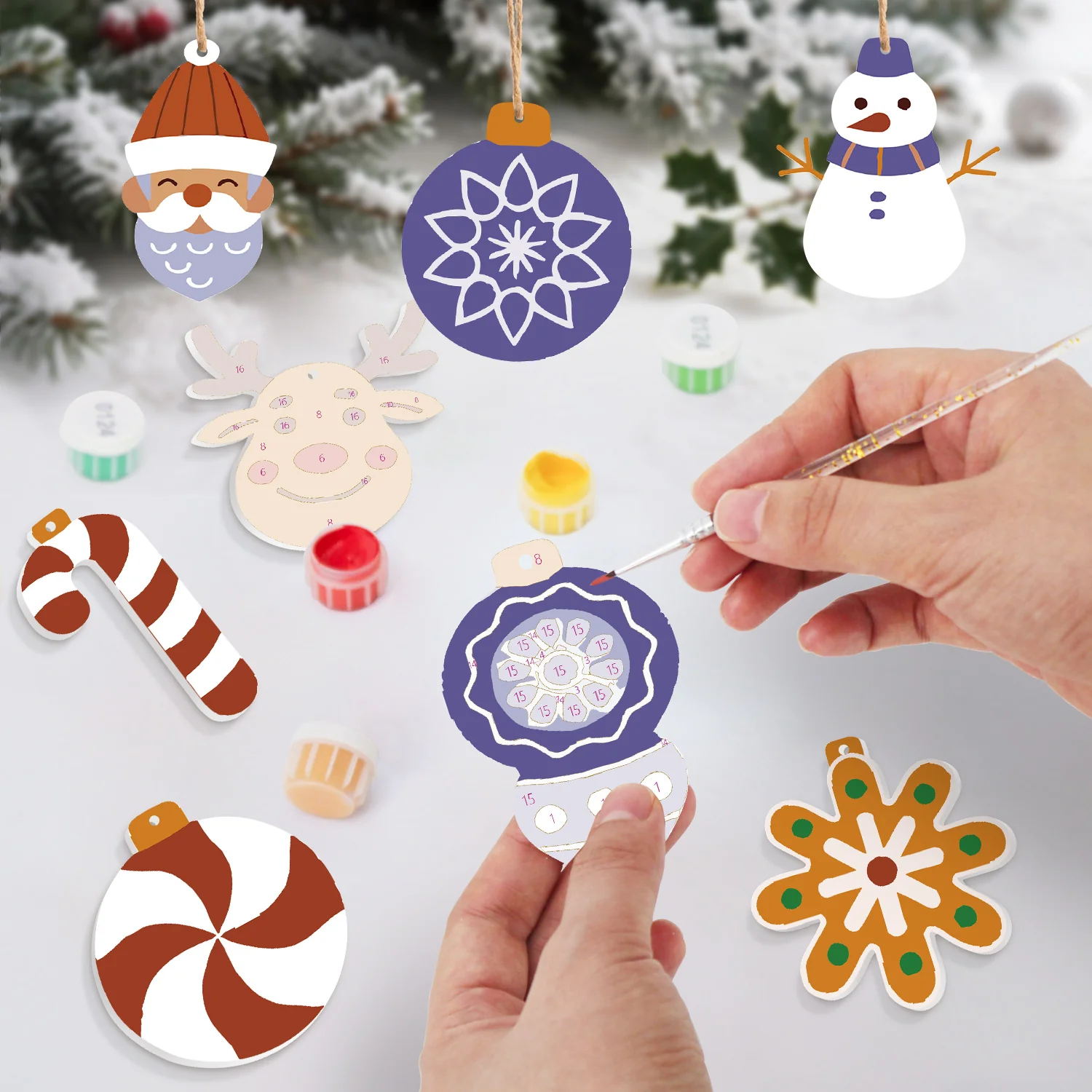 Snowflake Harmony – Christmas Ornaments - Image 7