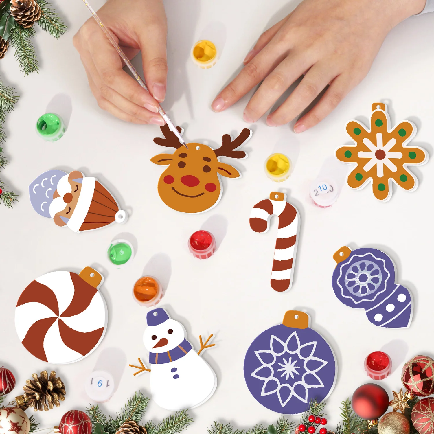 Snowflake Harmony – Christmas Ornaments - Image 8