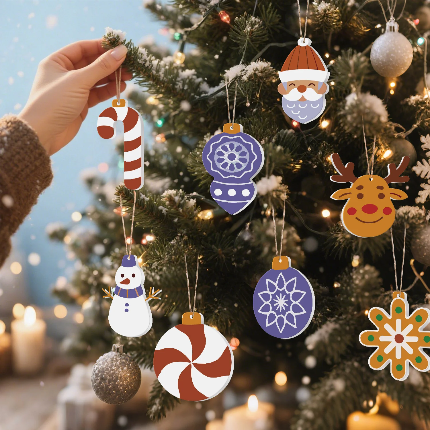 Snowflake Harmony – Christmas Ornaments - Image 9