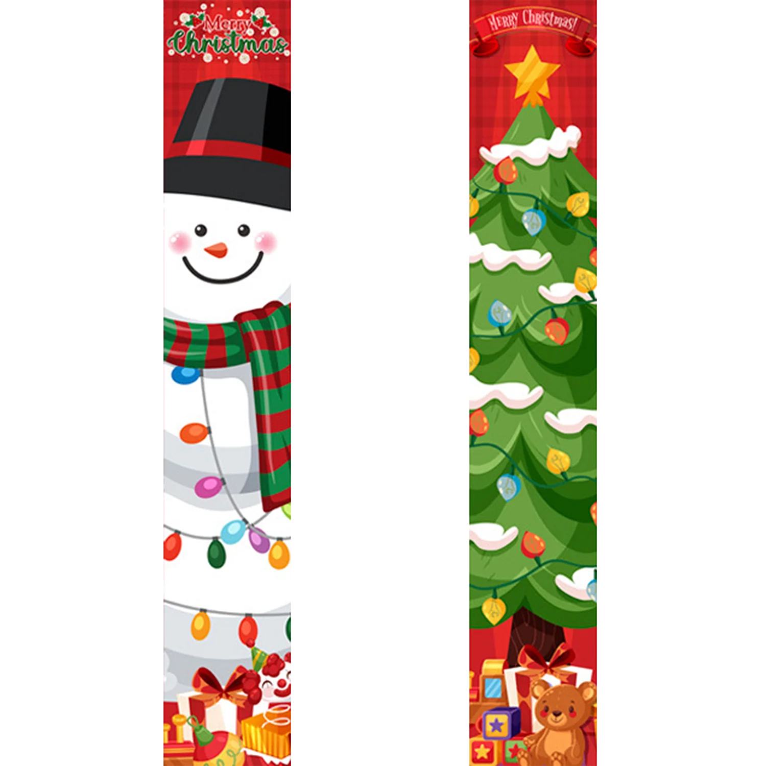 Snowman & Christmas Tree – Porch Sign - Image 20