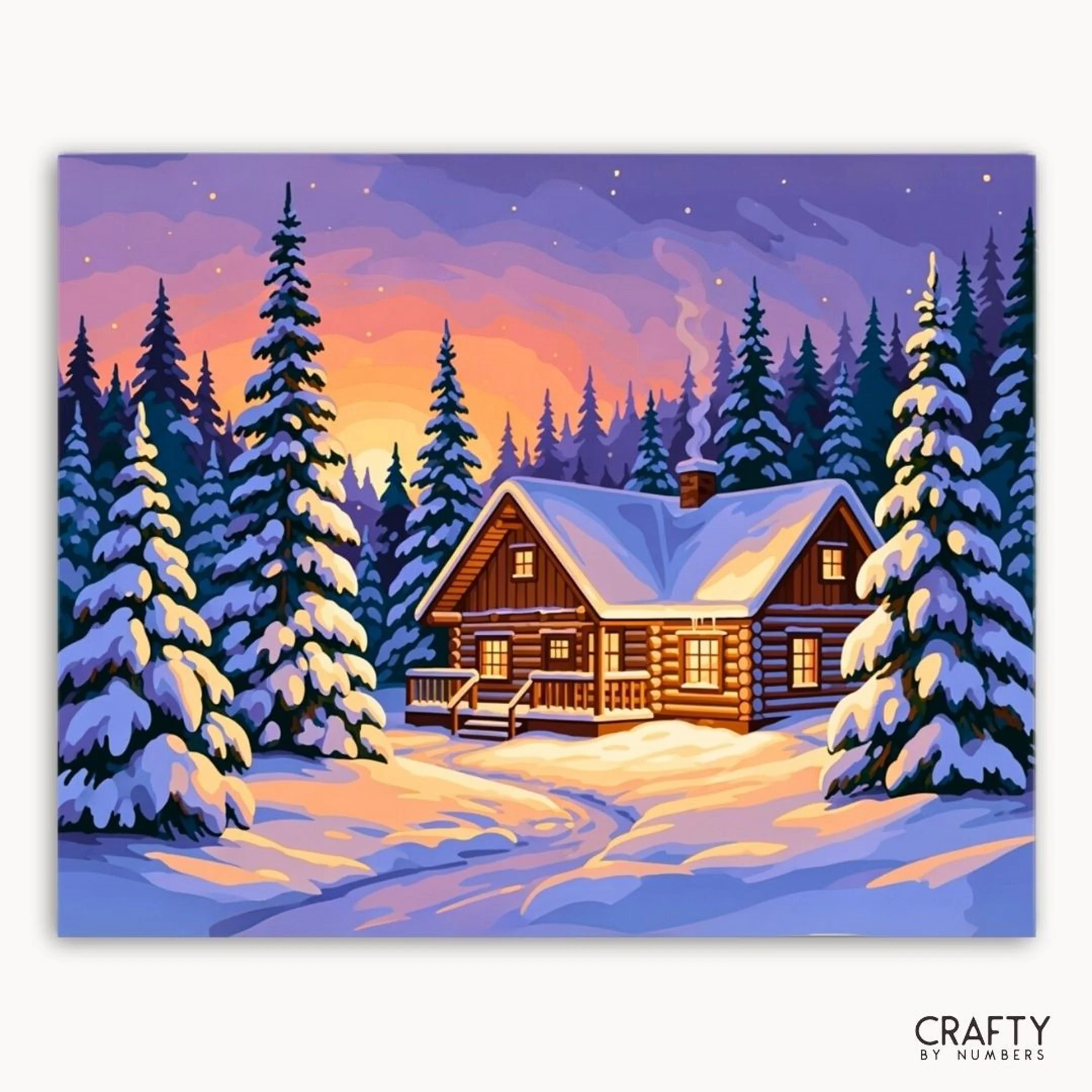 Snowy Twilight Haven