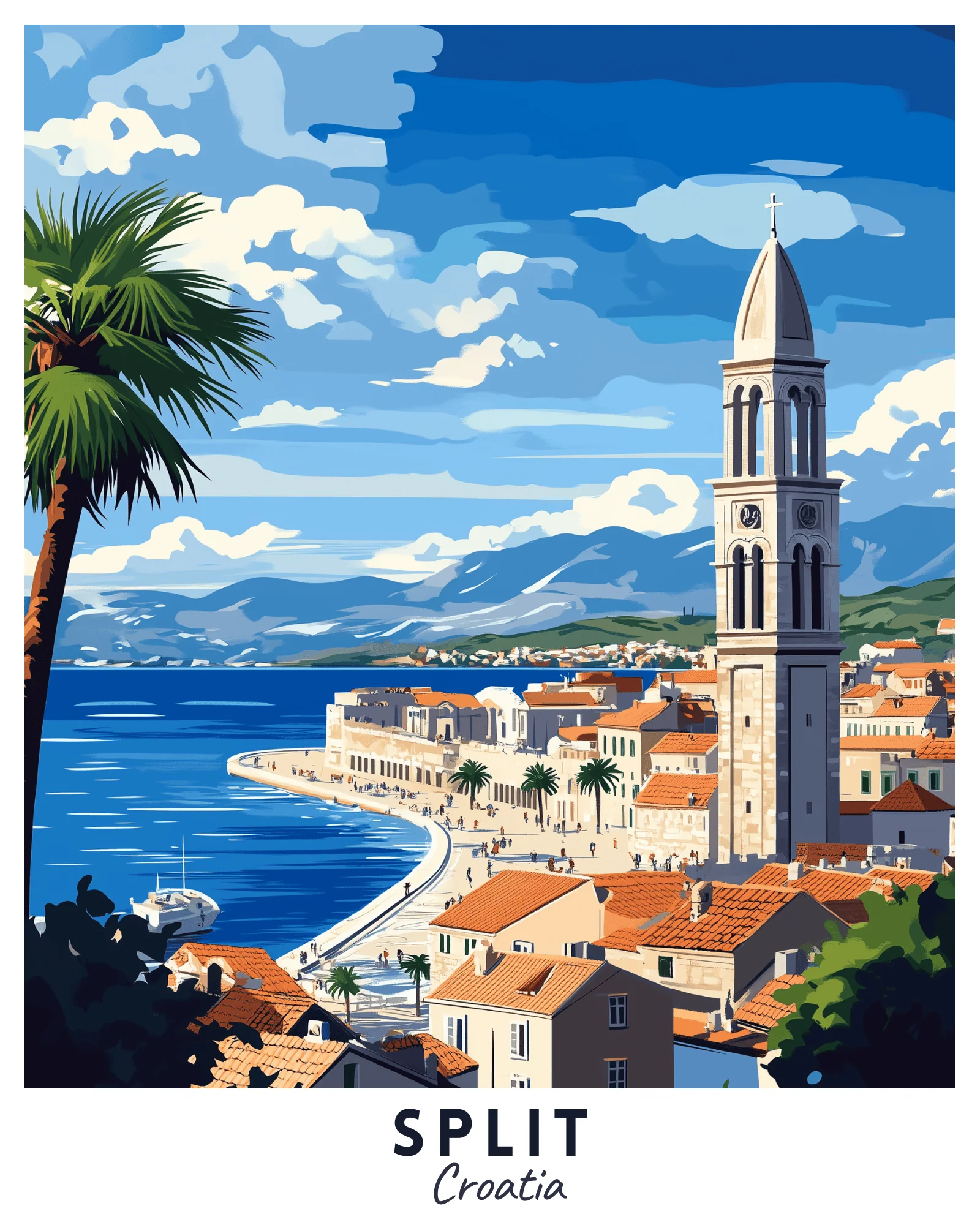 Split Travel Poster - Image 2