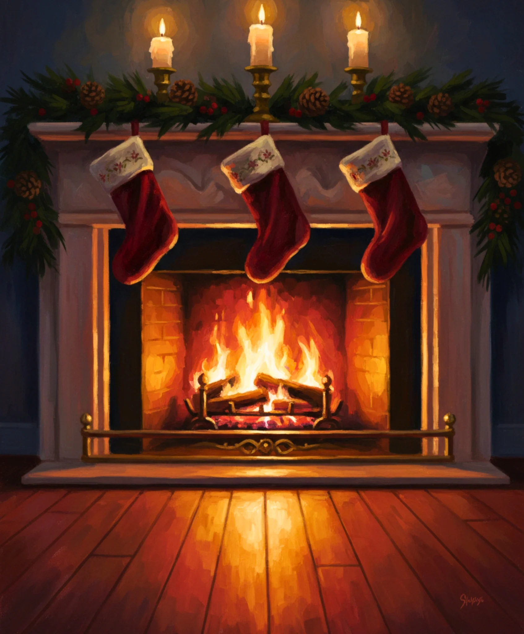 Stockings by the Fire - Image 4