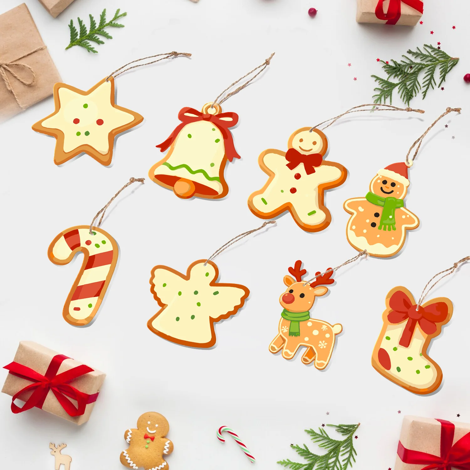Sugar & Snow Delight – Large Christmas Ornaments - Image 6