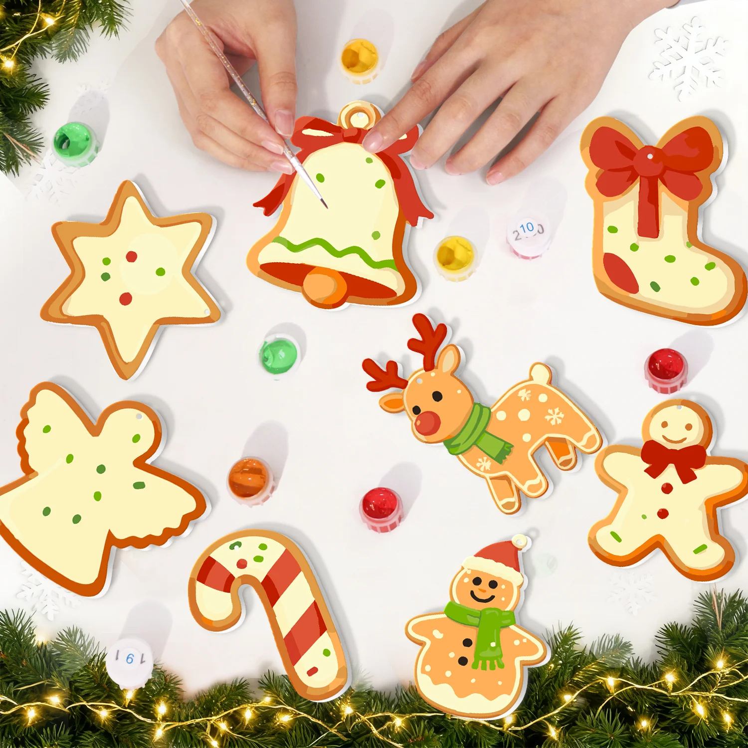 Sugar & Snow Delight – Large Christmas Ornaments - Image 8