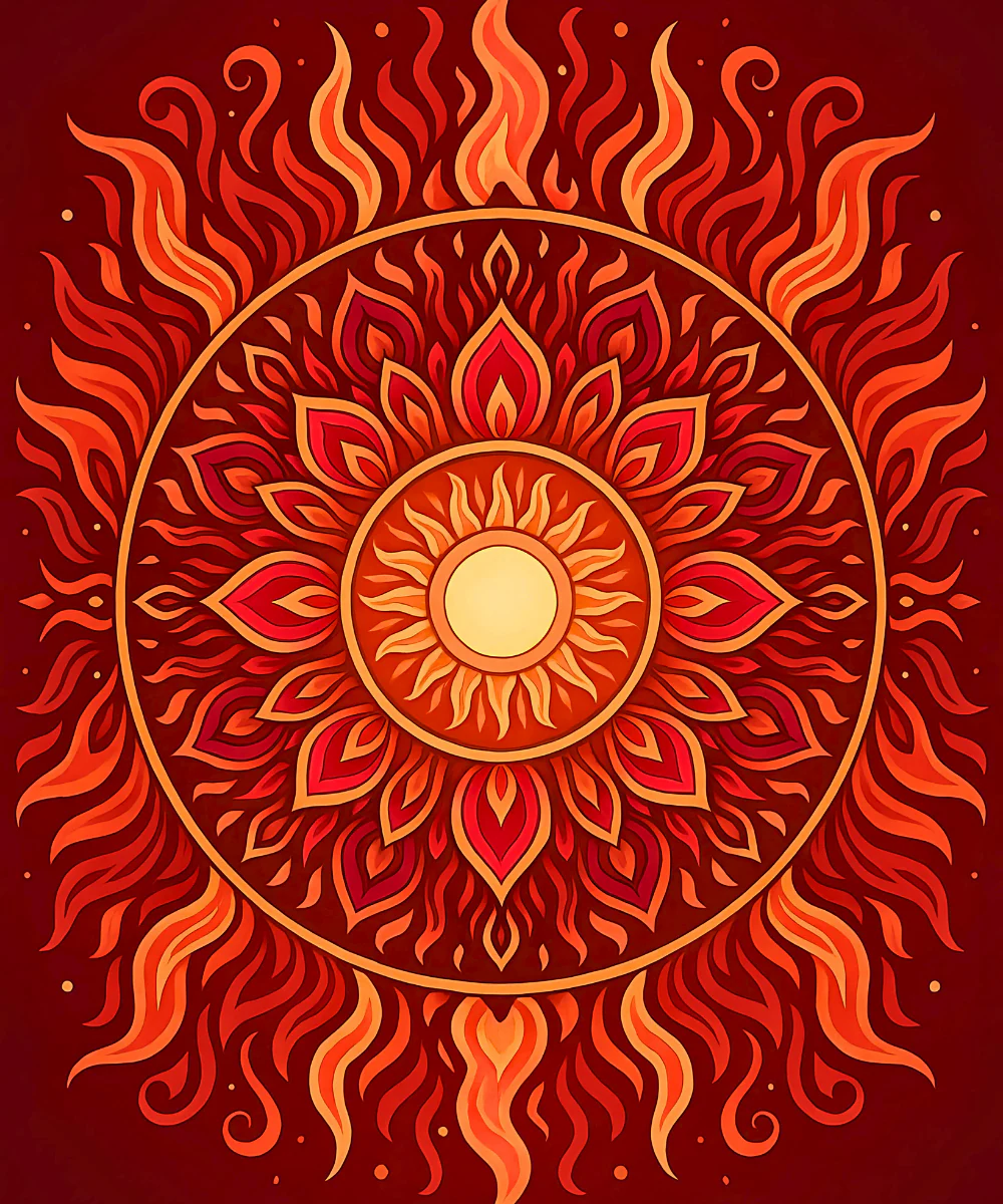 Sunfire Mandala - Image 2