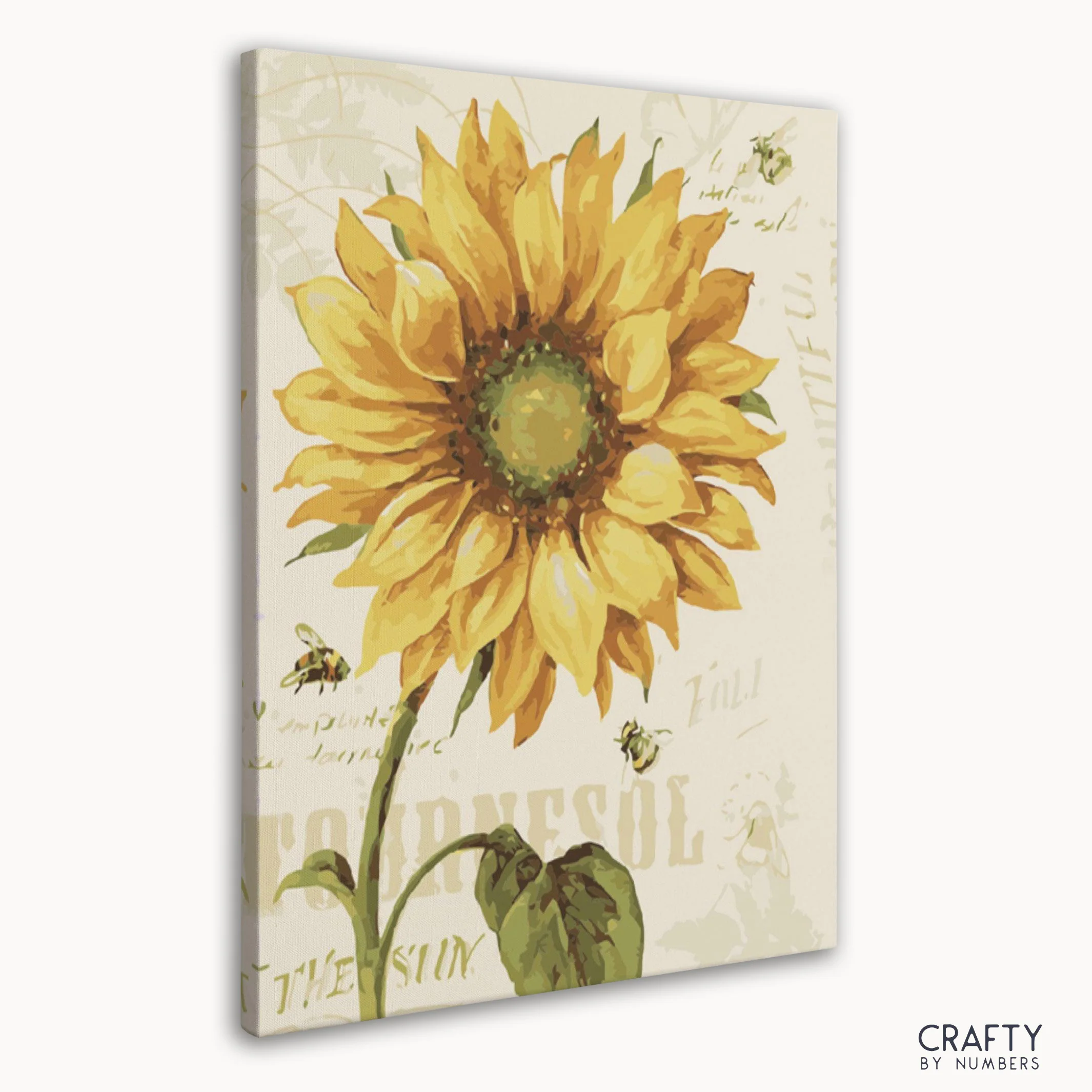 Sunflower & Honey Bee - Image 3