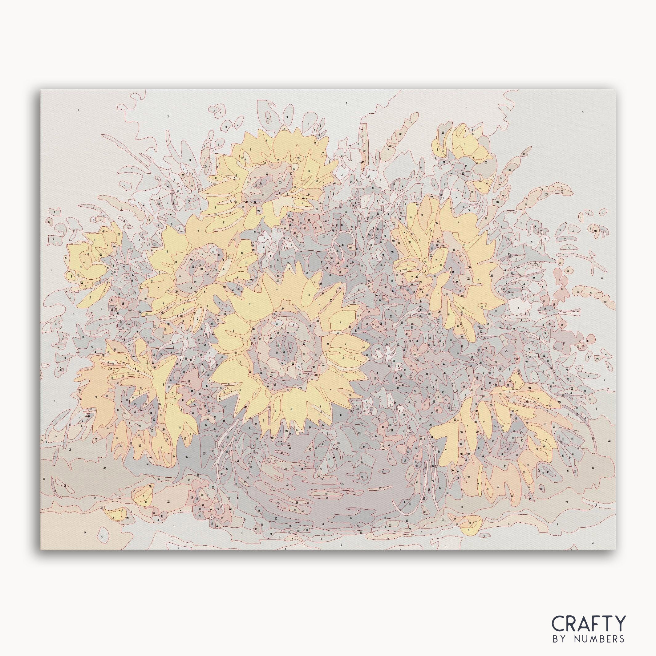 Sunflowers Oil Art - Image 2