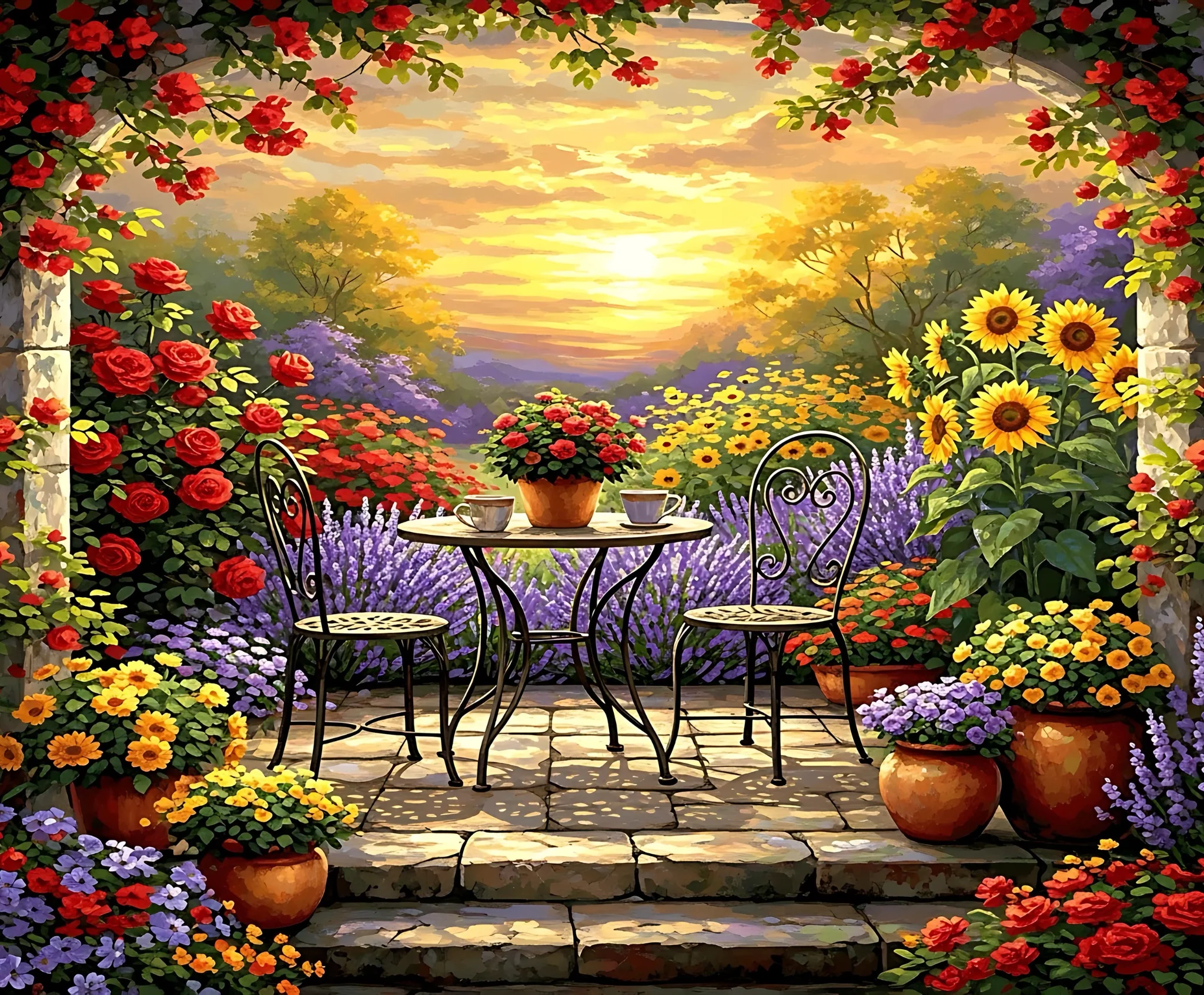 Sunset Garden Retreat - Image 4