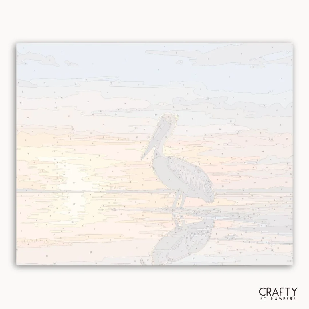 Sunset Shore Pelican - Image 2