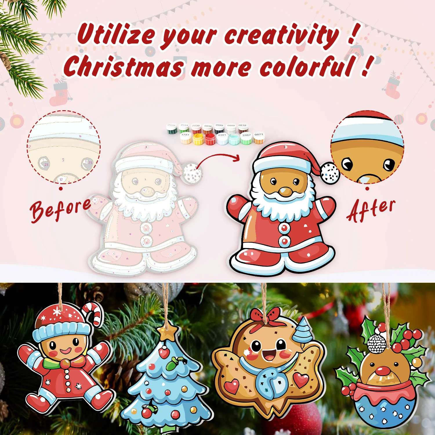 Sweet Christmas Party – Large Christmas Ornaments - Image 5