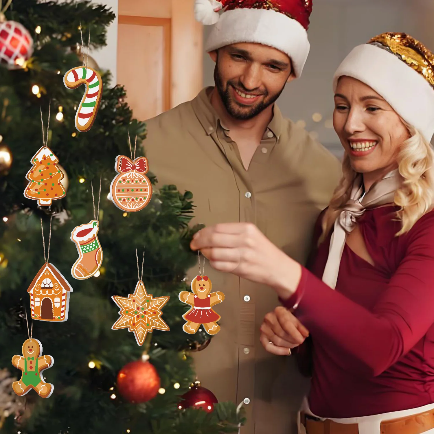 Sweet Ginger Joy – Christmas Ornaments - Image 13