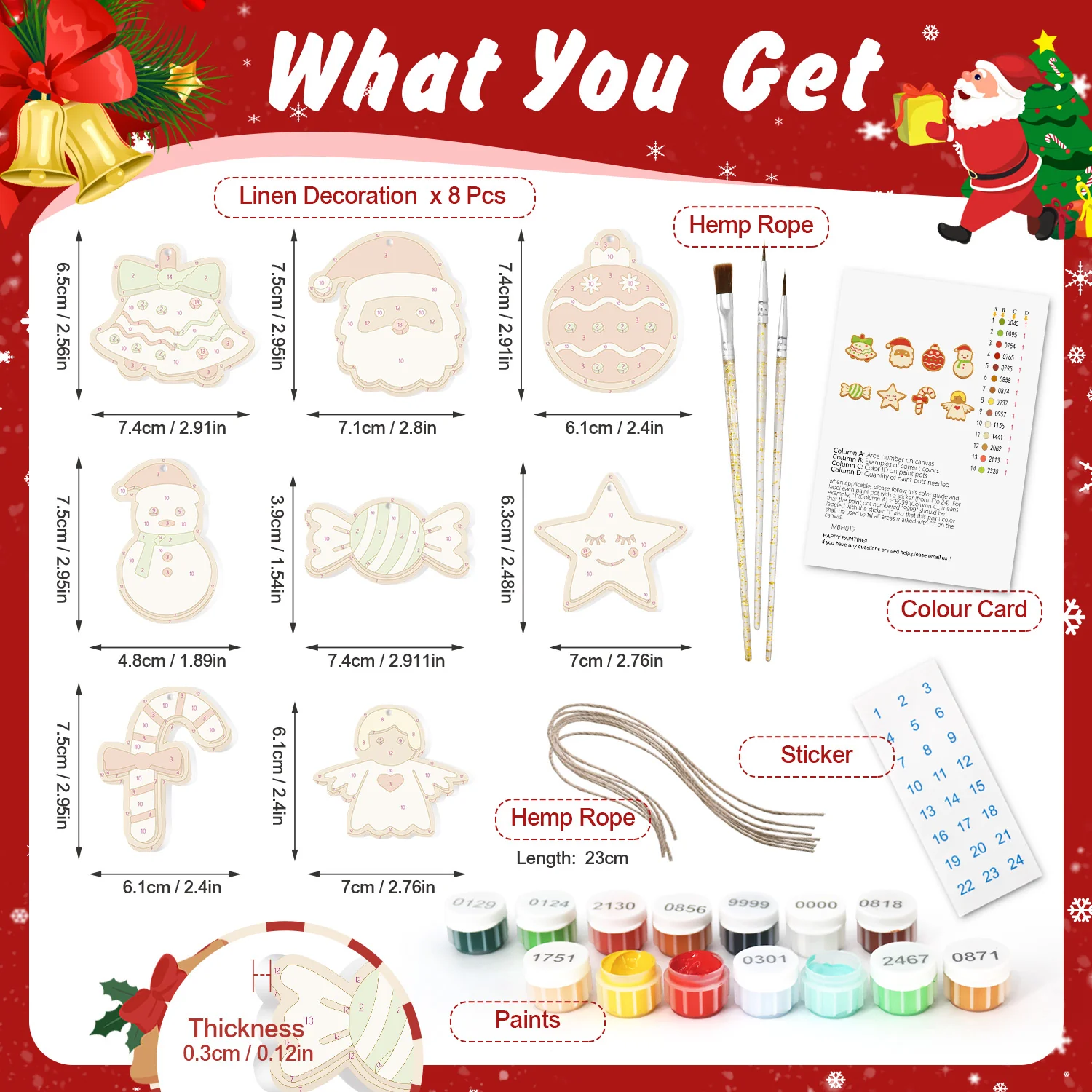 Sweet Noel Joy – Christmas Ornaments - Image 3