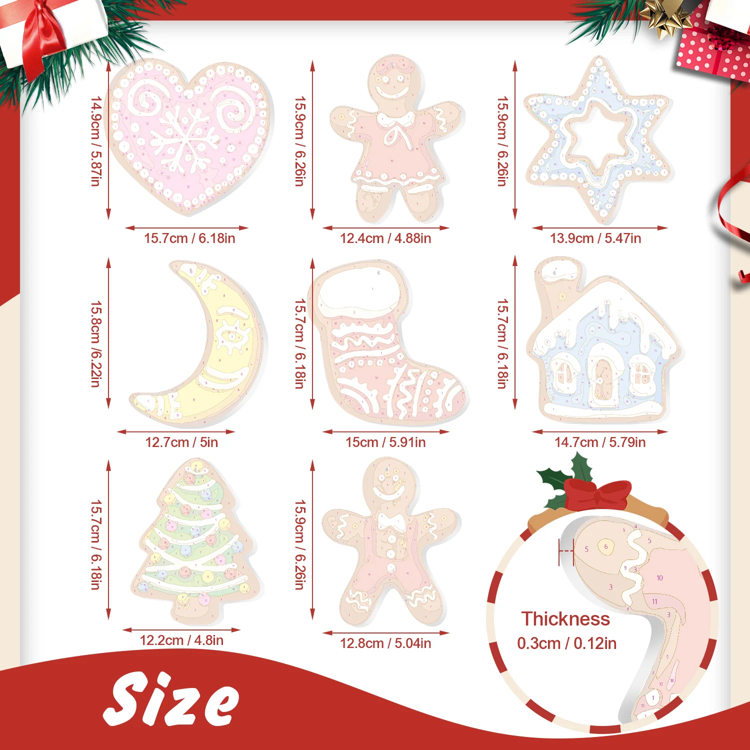 Sweet Star Magic – Large Christmas Ornaments - Image 2