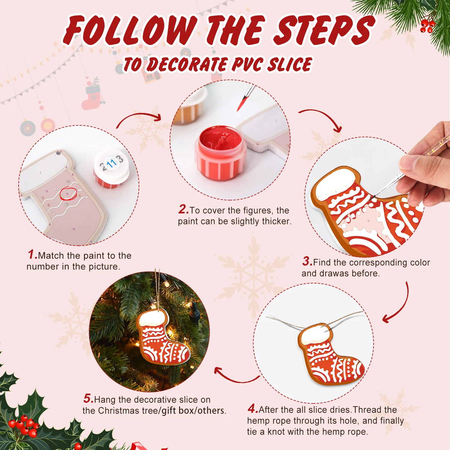 Sweet Star Magic – Large Christmas Ornaments - Image 4