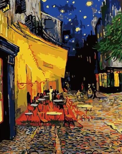 The Café Terrace - Vincent Van Gogh - Image 4