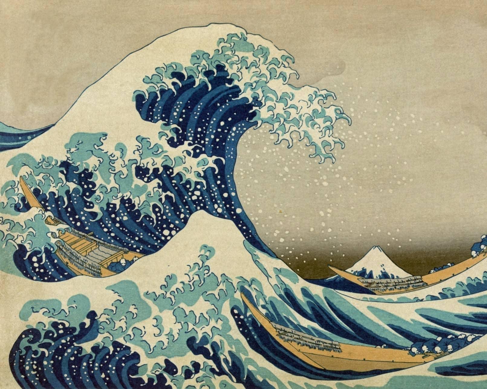 Great Wave off Kanagawa - Hokusai - Image 4