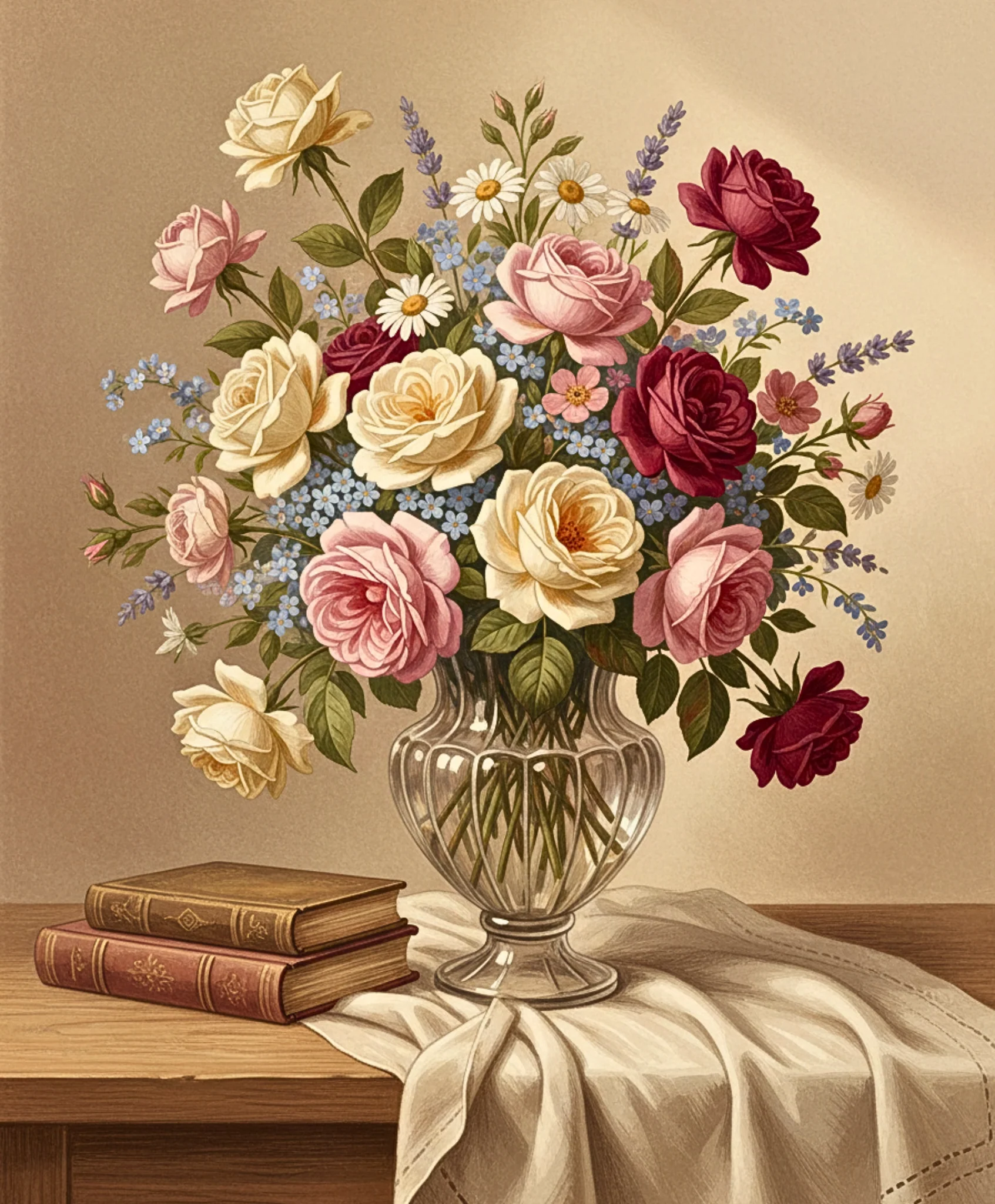 Timeless Rose Arrangement - Image 4