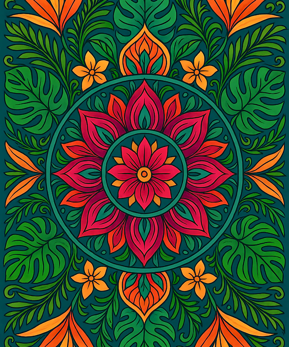 Tropical Spirit Mandala - Image 2