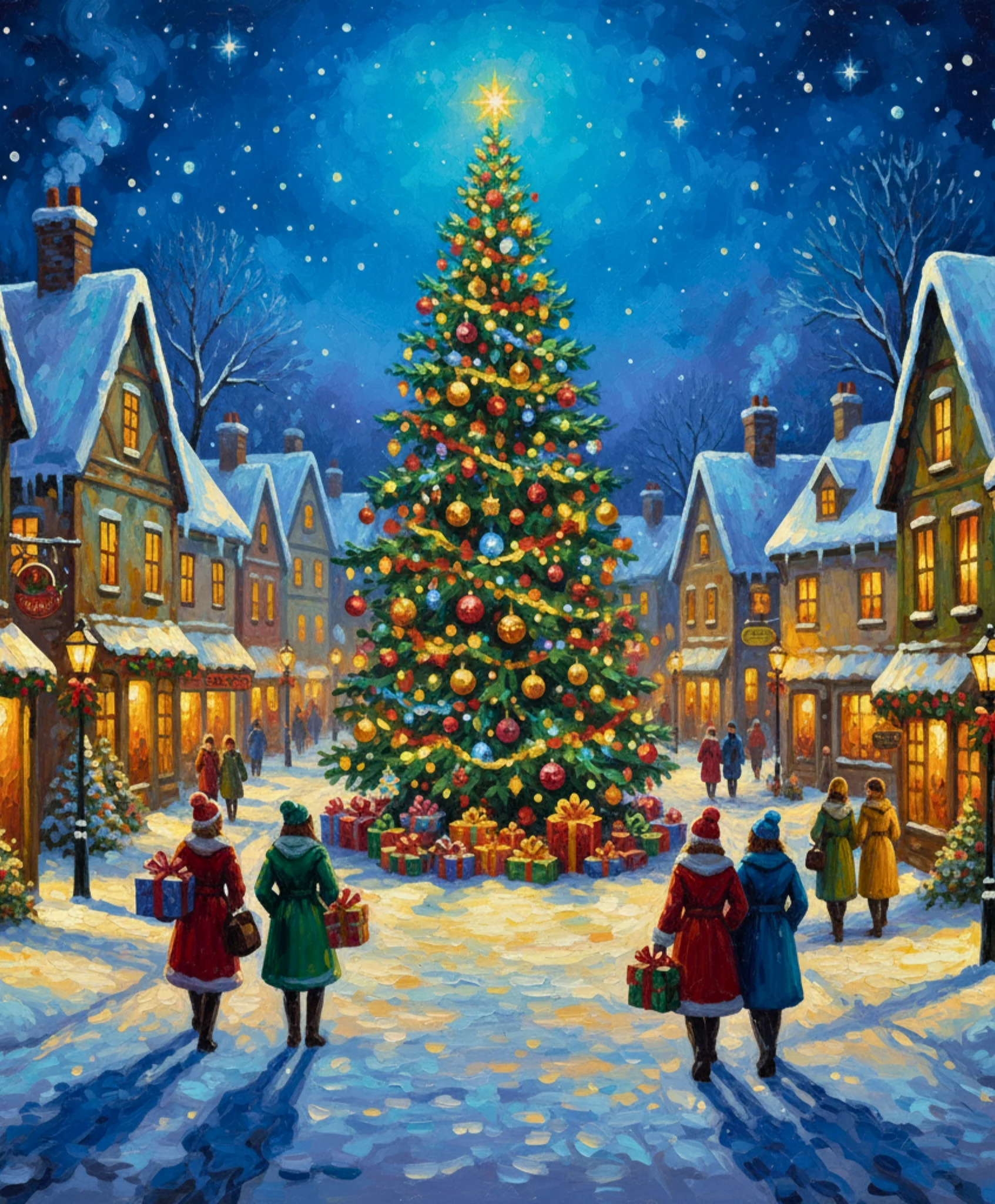 Twilight Tree in Wintertown - Image 4
